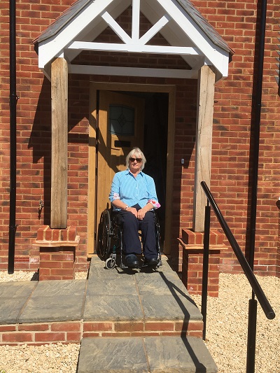 Newly retired hospital worker praises neighbour spirit at Sherborne new-build location